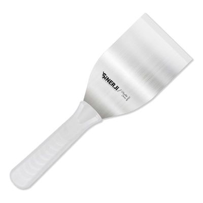 Sinerji Chocolate No 1 Plastik Saplı Spatula, 11.5 cm, Beyaz - 1