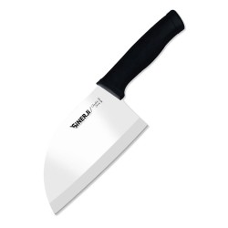 Sinerji Chocolate No 2 Plastic Handle Wide Baklava Knife, 20.5 cm, Black - Sinerji