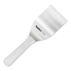 Sinerji Chocolate No 2 Plastik Saplı Spatula, 12.5 cm, Beyaz - Sinerji