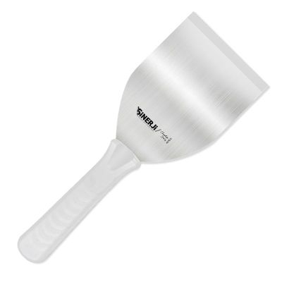 Sinerji Chocolate No 3 Plastik Saplı Spatula, 13 cm, Beyaz - 1