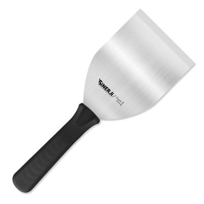 Sinerji Chocolate No 3 Plastik Saplı Spatula, 13 cm, Siyah - 1