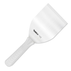 Sinerji Chocolate No 4 Plastik Saplı Spatula, 14 cm, Beyaz - Sinerji