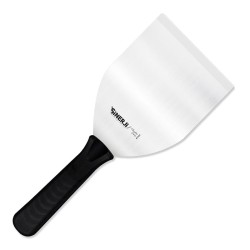 Sinerji Chocolate No 4 Plastik Saplı Spatula, 14 cm, Siyah - Sinerji