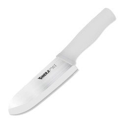 Sinerji Chocolate Plastic Handle Baklava Knife, 18 cm, White - Sinerji