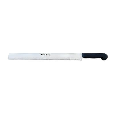 Sinerji Chocolate Plastik Saplı Dişli Pasta Bıçağı, 30 cm, Siyah - 1