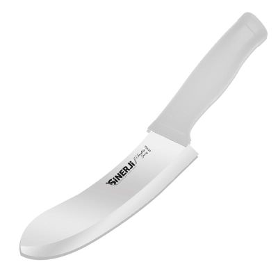 Sinerji Chocolate Plastik Saplı Kaymak Bıçağı, 19 cm, Beyaz - 1
