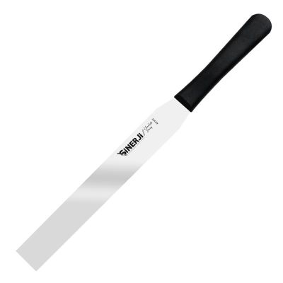 Sinerji Chocolate Plastik Saplı Küt Pasta Paleti, 20 cm, Siyah - 1