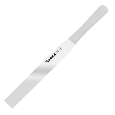 Sinerji Chocolate Plastik Saplı Küt Pasta Paleti, 25 cm, Beyaz - 1