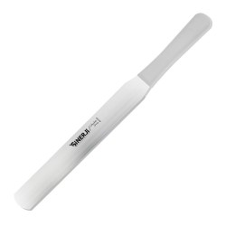 Sinerji Chocolate Plastik Saplı Oval Pasta Paleti, 20 cm, Beyaz 