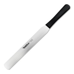 Sinerji Chocolate Plastik Saplı Oval Pasta Paleti, 30 cm, Siyah 