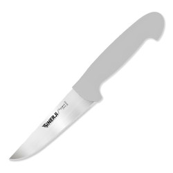 Sinerji Fingerprint No 0 Plastik Saplı Kasap Bıçağı, 12.5 cm, Beyaz 