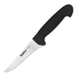 Sinerji Fingerprint No 1 Boning Knife with Plastic Handle, 14.5 cm, Black - Sinerji
