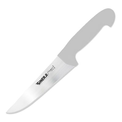 Sinerji Fingerprint No 4 Plastik Saplı Kasap Bıçağı, 21 cm, Beyaz - 1