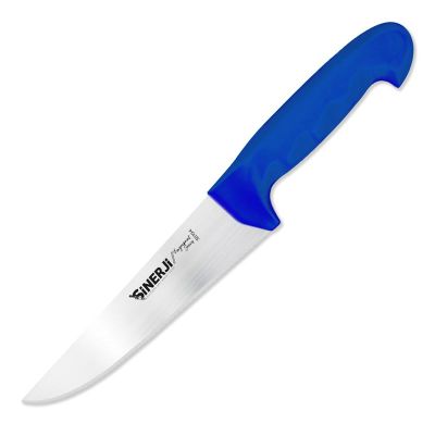 Sinerji Fingerprint No 4 Plastik Saplı Kasap Bıçağı, 21 cm, Mavi - 1