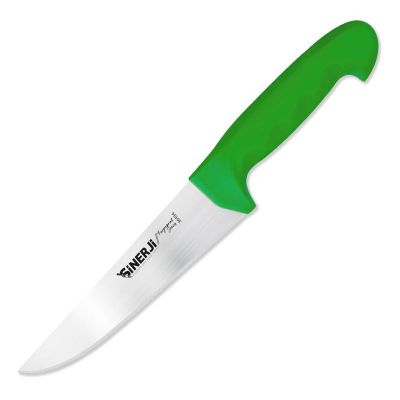 Sinerji Fingerprint No 4 Plastik Saplı Kasap Bıçağı, 21 cm, Yeşil - 1