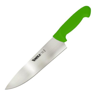 Sinerji Passion No 1 Plastik Saplı Şef Bıçağı, 18 cm, Yeşil - 1