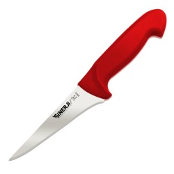 Sinerji Passion No 2 Boning Knife with Plastic Handle, 16.5 cm, Red - Sinerji