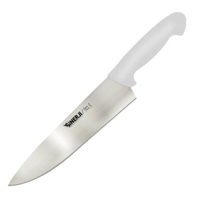 Sinerji Passion No 2 Plastik Saplı Şef Bıçağı, 20.5 cm, Beyaz - 1
