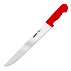 Sinerji Passion Plastic Handle Meat Opening Knife, 35 cm, Red 