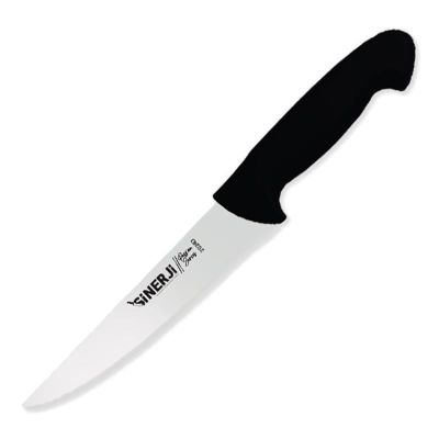 Sinerji Passion Plastik Saplı Düz Sebze Bıçağı, 12 cm, Siyah - 1
