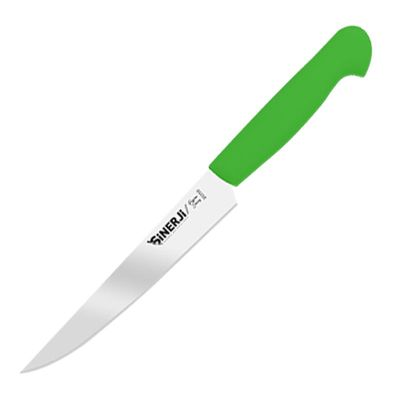 Sinerji Passion Plastik Saplı Orta Peynir Bıçağı, 16 cm, Yeşil - 1