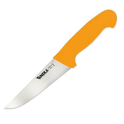 Sinerji Protrend No 0 Plastik Saplı Kasap Bıçağı, 12.5 cm, Sarı - 1