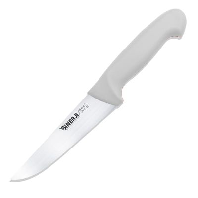 Sinerji Protrend No 1 Plastik Saplı Kasap Bıçağı, 14.5 cm, Beyaz - 1