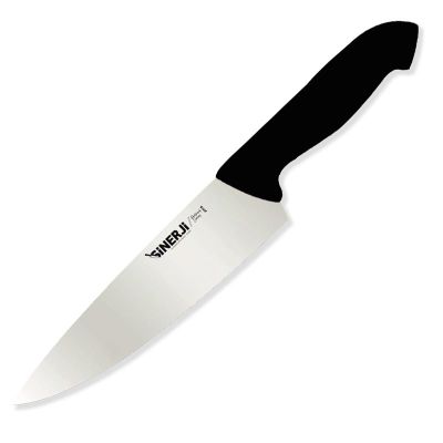 Sinerji Protrend No 1 Plastik Saplı Şef Bıçağı, 18 cm, Siyah - 1