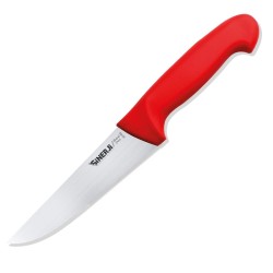 Sinerji Protrend No 2 Plastic Handle Butcher Knife, 16.5 cm, Red 