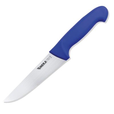 Sinerji Protrend No 2 Plastik Saplı Kasap Bıçağı, 16.5 cm, Mavi - 1