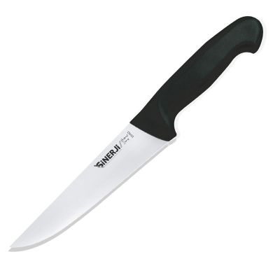 Sinerji Protrend No 3 Plastik Saplı Kasap Bıçağı, 18.5 cm, Siyah - 1