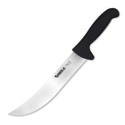 Sinerji Protrend No 3 Plastik Saplı Kıvrık Et Doğrama Bıçağı, 27 cm, Siyah - 1