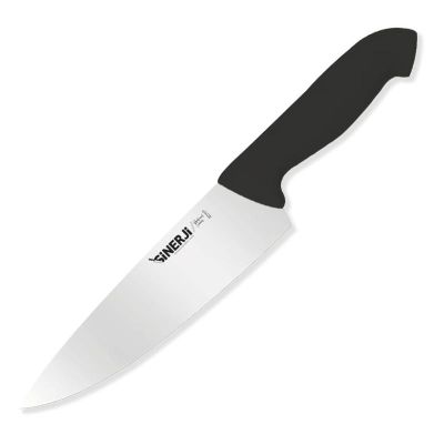 Sinerji Protrend No 3 Plastik Saplı Şef Bıçağı, 22.5 cm, Siyah - 1