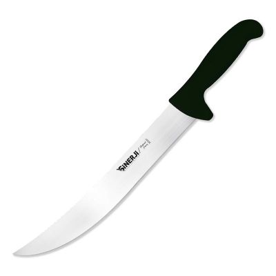 Sinerji Protrend No 4 Plastik Saplı Kıvrık Et Doğrama Bıçağı, 32 cm, Siyah - 1