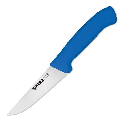 Sinerji Silver No 0 Plastik Saplı Kasap Bıçağı, 12.5 cm, Mavi - 1