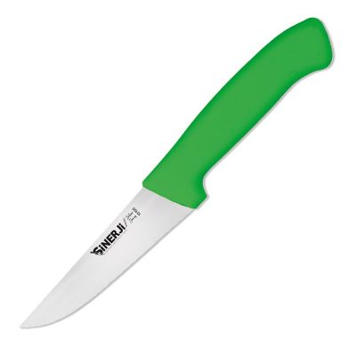Sinerji Silver No 0 Plastik Saplı Kasap Bıçağı, 12.5 cm, Yeşil - 1