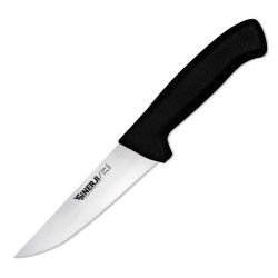 Sinerji Silver No 1 Plastic Handle Butcher Knife, 14 cm, Black - Sinerji