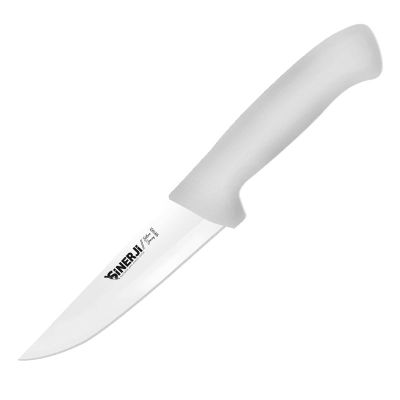 Sinerji Silver No 2 Plastik Saplı Kasap Bıçağı, 16 cm, Beyaz - 1