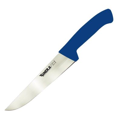 Sinerji Silver No 5 Plastik Saplı Kasap Bıçağı, 25 cm, Mavi - 1