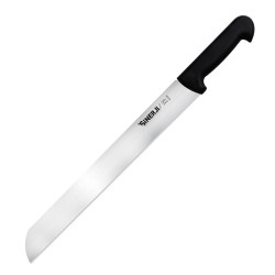 Sinerji Silver Plastic Handle Kashkaval Knife, 35 cm, Black 