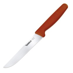 Sinerji Silver Plastic Handle Kitchen Knife, 16 cm, Red - Sinerji
