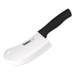 Sinerji Silver Plastic Handle Onion Knife, 19 cm, Black 