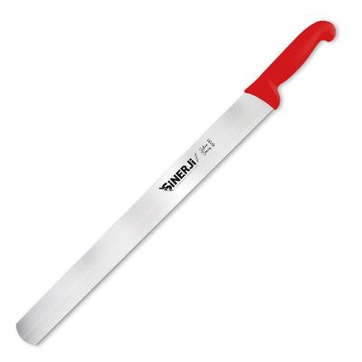 Sinerji Silver Plastik Saplı Döner Bııçağı, 55 cm, Kırmızı - 1