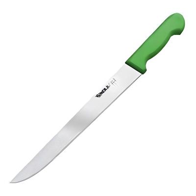 Sinerji Silver Plastik Saplı Et Açma Bıçağı, 35 cm, Yeşil - 1