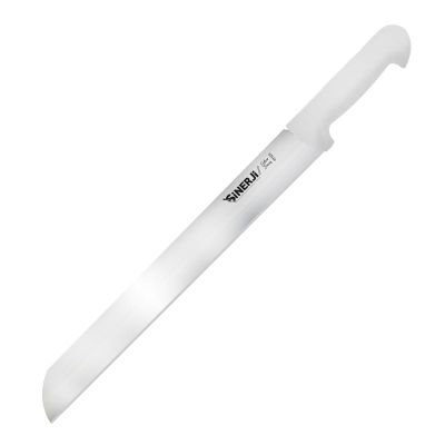 Sinerji Silver Plastik Saplı Kaşar Bıçağı, 35 cm, Beyaz - 1