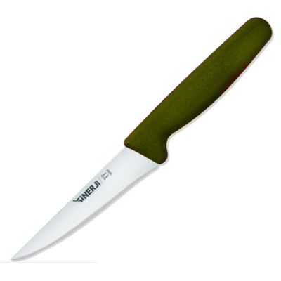 Sinerji Silver Plastik Saplı Küçük Mutfak Bıçağı, 12.5 cm, Sarı - 1