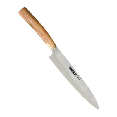 Sinerji Tama Ahşap Saplı Sol El Yanagiba Bıçağı, 23 cm - 1