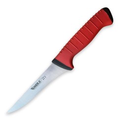Sinerji Twix No 1 Boning Knife with Plastic Handle, 14.5 cm, Red - Sinerji