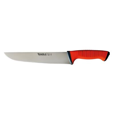 Sinerji Twix No 5 Plastik Saplı Kasap Bıçağı, 25 cm, Kırmızı - 1