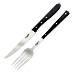 Sinerji Wooden Taş Mika 2'li Steak Seti - Sinerji